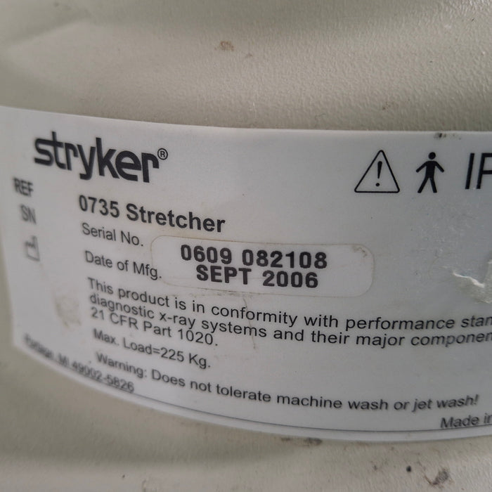 Stryker 0735 Stretcher