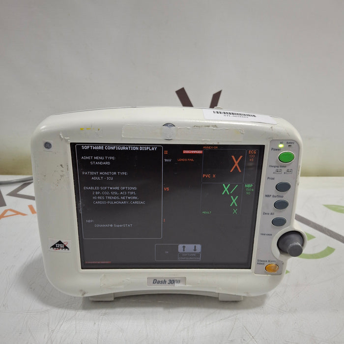 GE Healthcare GE Healthcare Dash 3000 - Masimo SpO2 Patient Monitor Patient Monitors reLink Medical