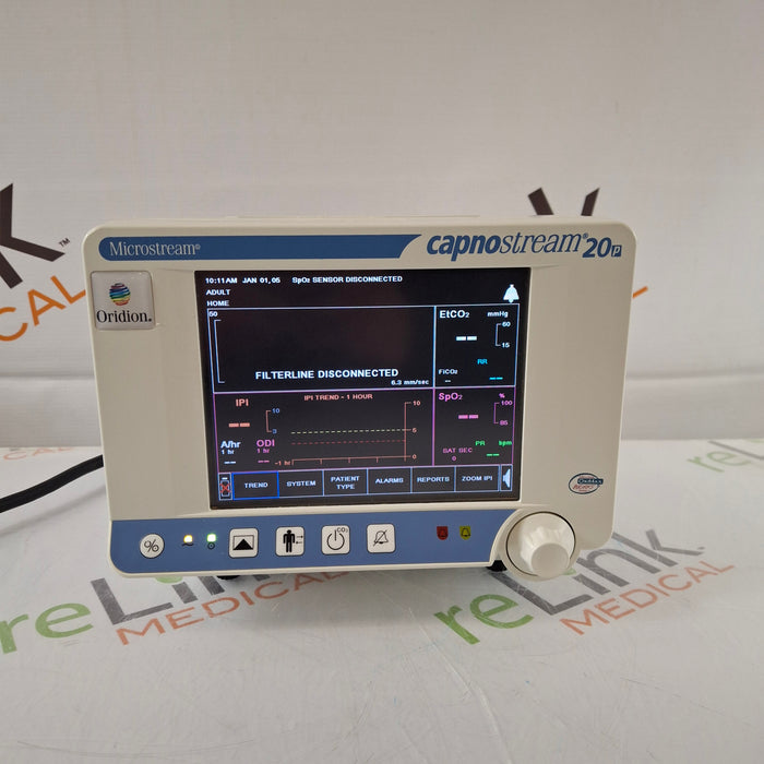 Oridion Oridion Capnostream 20P Capnography Monitor Patient Monitors reLink Medical