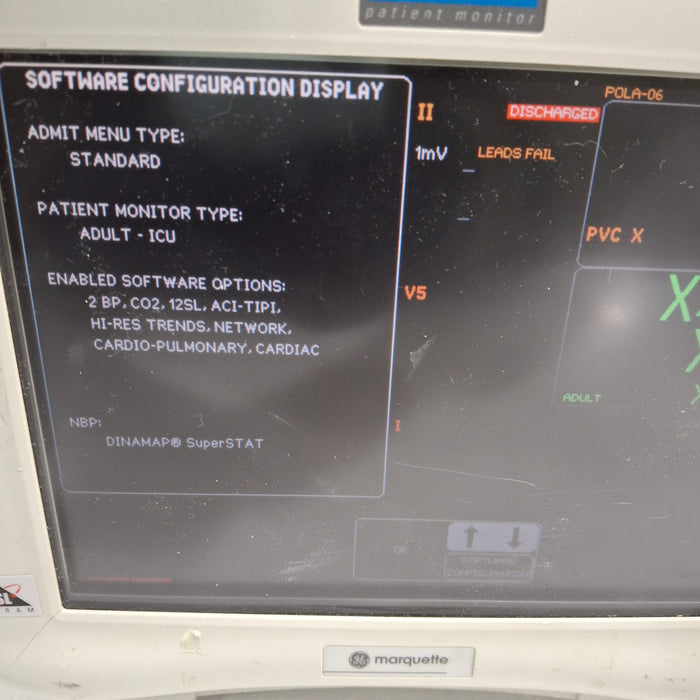 GE Healthcare GE Healthcare Dash 3000 - Masimo SpO2 Patient Monitor Patient Monitors reLink Medical