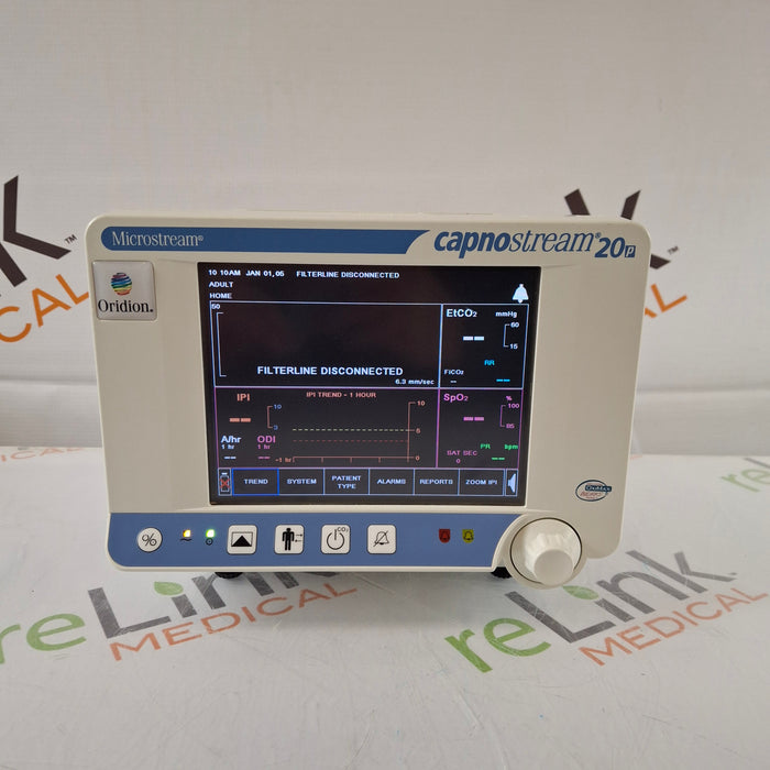 Oridion Capnostream 20P Capnography Monitor