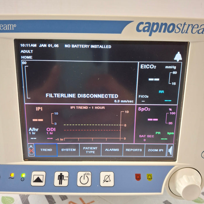 Oridion Capnostream 20P Capnography Monitor