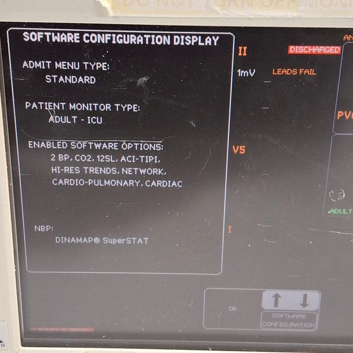 GE Healthcare GE Healthcare Dash 3000 - Masimo SpO2 Patient Monitor Patient Monitors reLink Medical