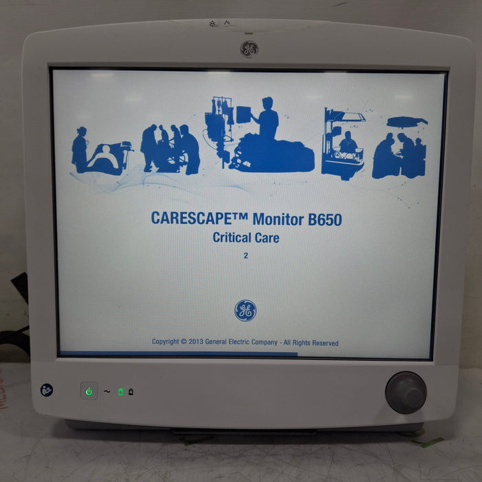 GE Healthcare Carescape B650 Patient Monitor
