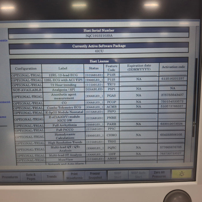 GE Healthcare Carescape B650 Patient Monitor