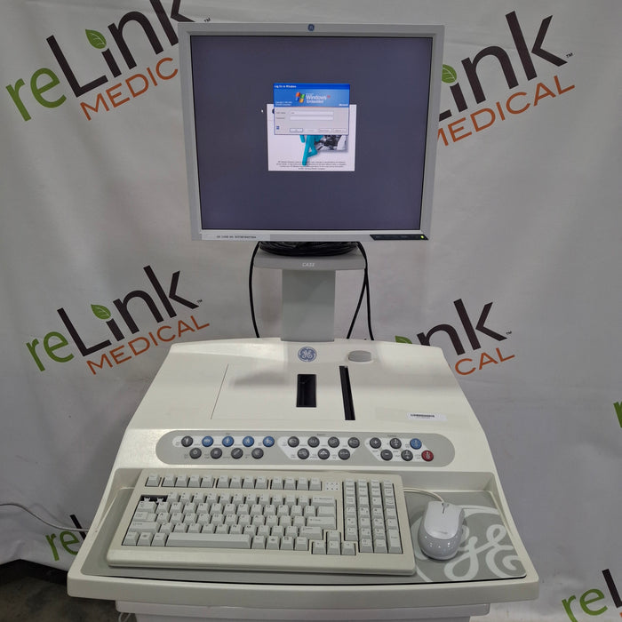 GE Healthcare GE Healthcare Case Console w/ T2100 Stress Test System Cardiology reLink Medical
