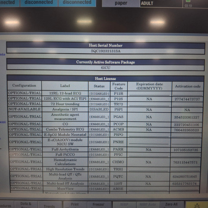 GE Healthcare Carescape B650 Patient Monitor