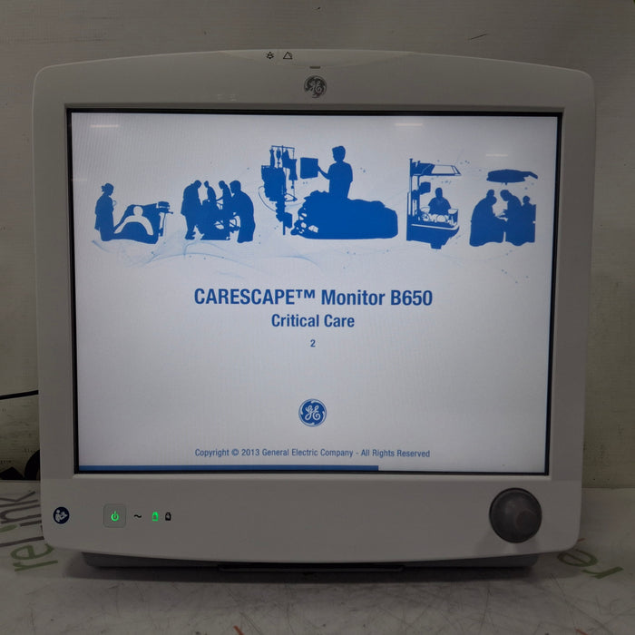 GE Healthcare Carescape B650 Patient Monitor