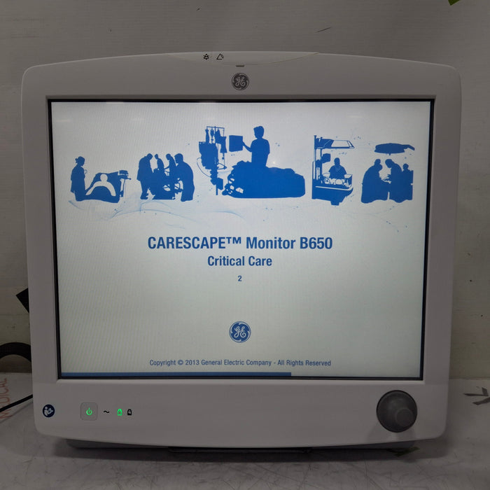 GE Healthcare Carescape B650 Patient Monitor