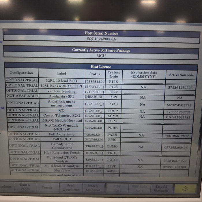 GE Healthcare Carescape B650 Patient Monitor