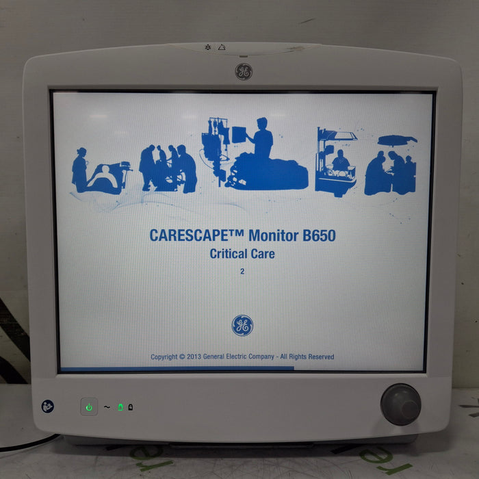 GE Healthcare Carescape B650 Patient Monitor