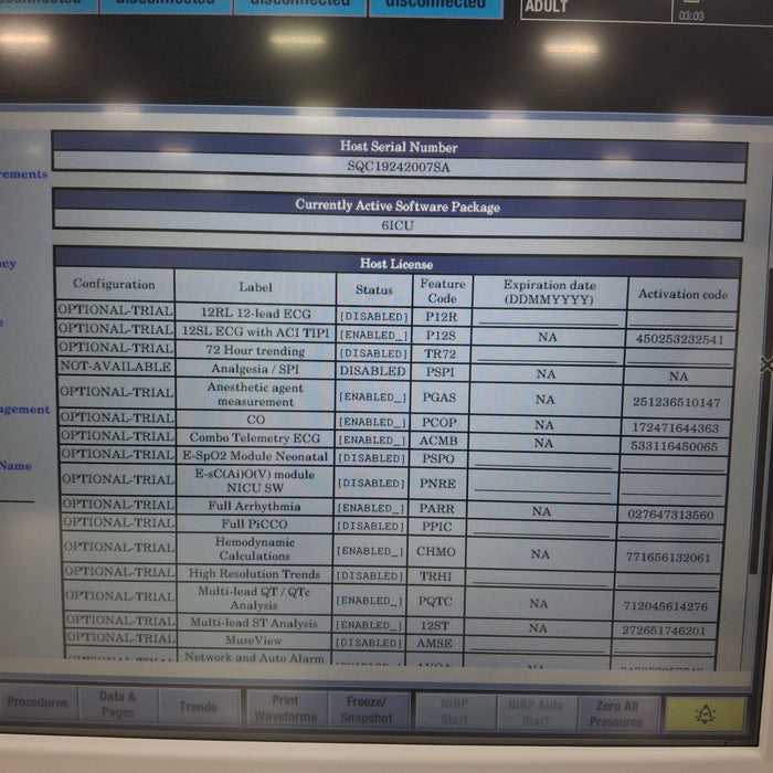 GE Healthcare Carescape B650 Patient Monitor