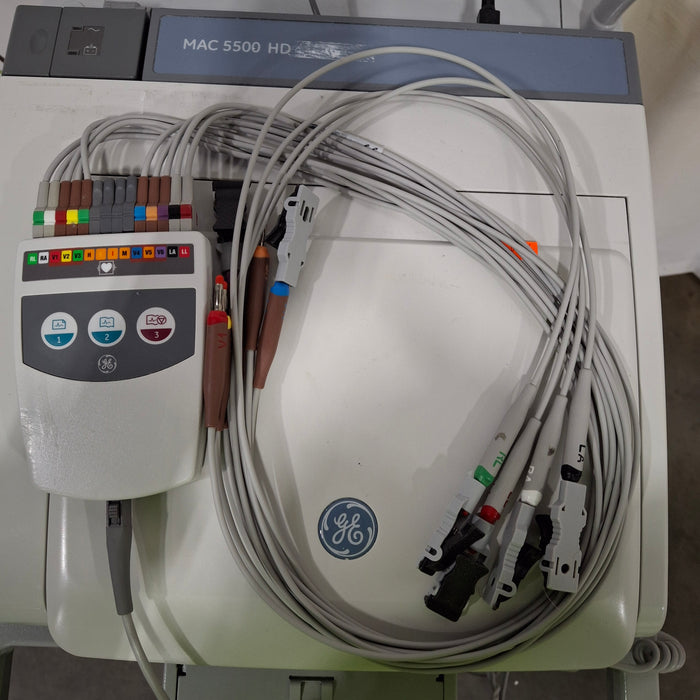 GE Healthcare GE Healthcare MAC 5500 HD ECG with CAM Module Cardiology reLink Medical