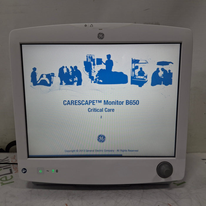 GE Healthcare Carescape B650 Patient Monitor