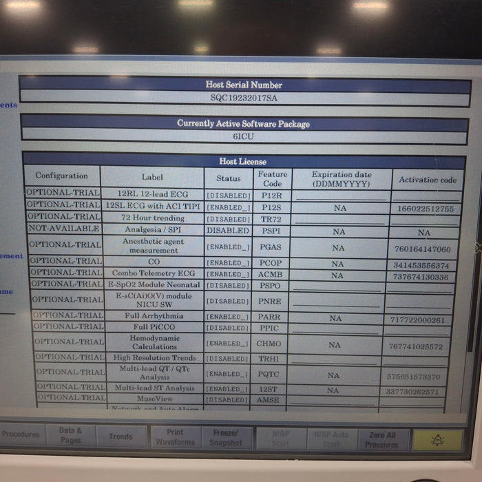 GE Healthcare Carescape B650 Patient Monitor