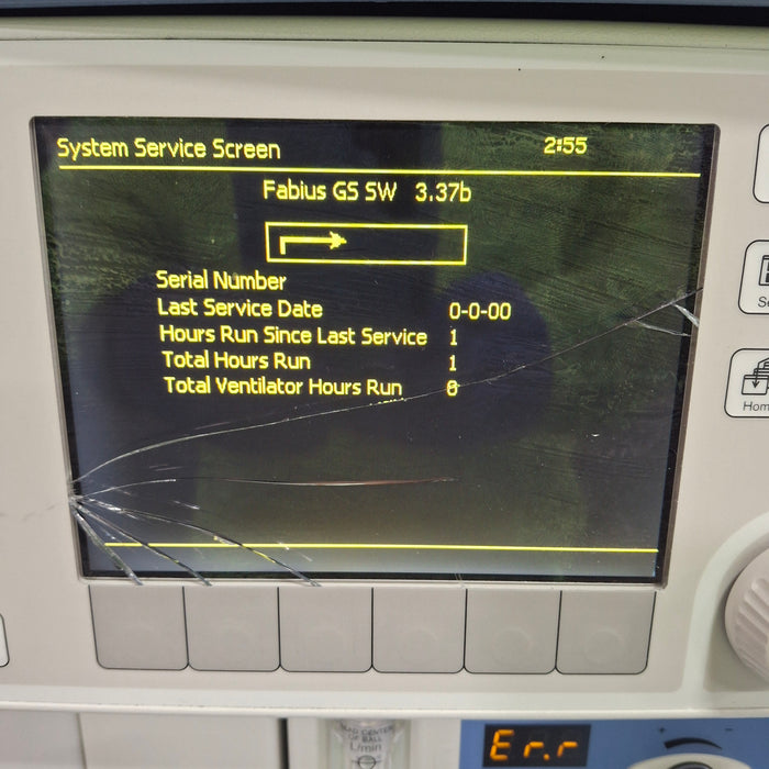 Draeger Medical Draeger Medical Fabius GS Premium Anesthesia Machine Anesthesia reLink Medical