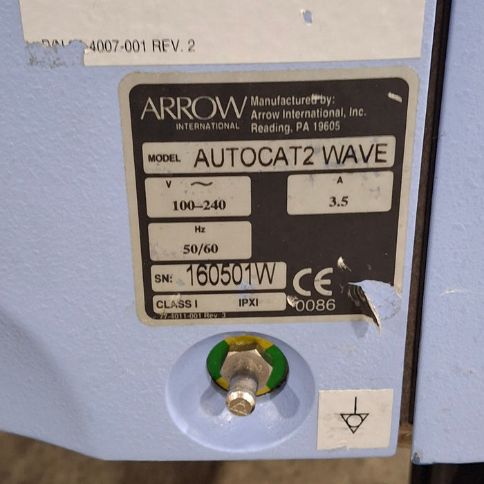 Arrow International AutoCat2 Wave IABP Intra-Aortic Ballon Pump