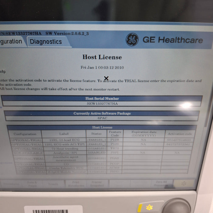 GE Healthcare GE Healthcare Carescape B650 Patient Monitor Patient Monitors reLink Medical