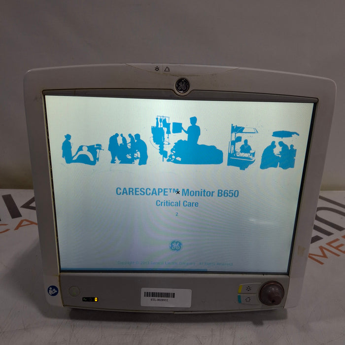 GE Healthcare GE Healthcare Carescape B650 Critical Care Patient Monitor Patient Monitors reLink Medical