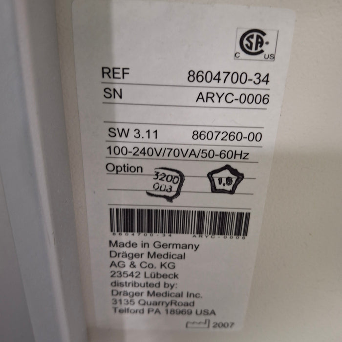 Draeger Medical Draeger Medical Fabius GS Anesthesia Machine Anesthesia reLink Medical