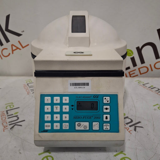 Clay Adams Clay Adams 420352 Sero-fuge 2002 2-Speed Centrifuge Centrifuges reLink Medical
