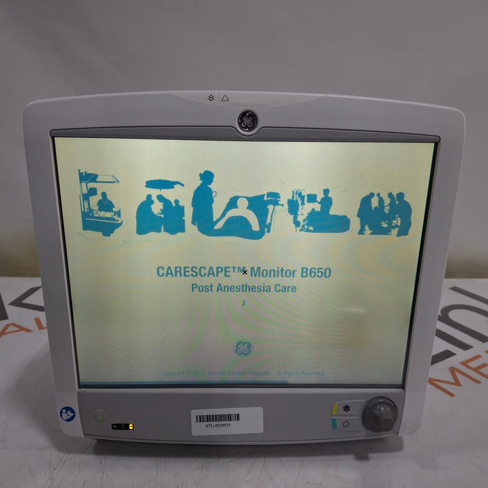 GE Healthcare GE Healthcare Carescape B650 Post Anesthesia Care Patient Monitor Patient Monitors reLink Medical