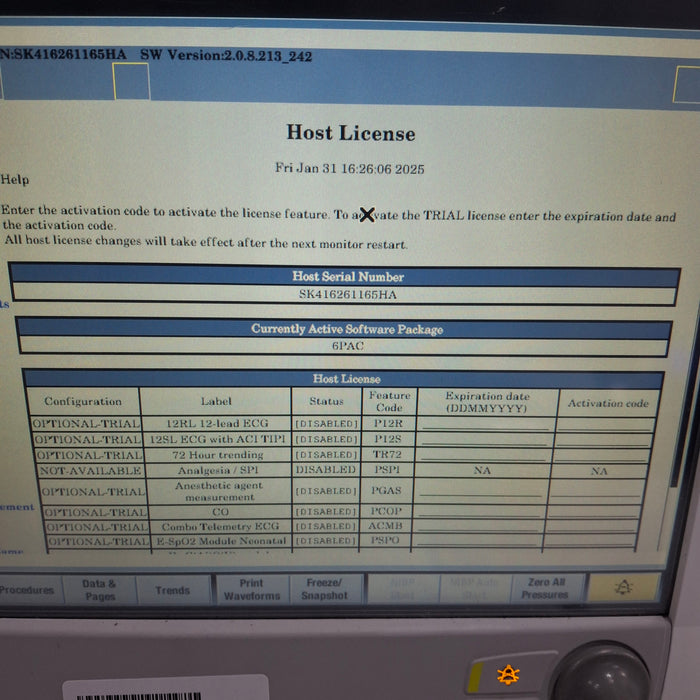 GE Healthcare GE Healthcare Carescape B650 Post Anesthesia Care Patient Monitor Patient Monitors reLink Medical