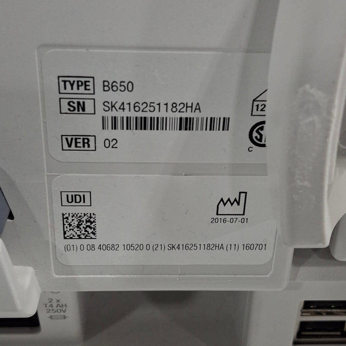 GE Healthcare Carescape B650 Post Anesthesia Care Patient Monitor