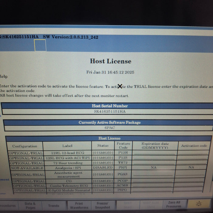 GE Healthcare GE Healthcare Carescape B650 Post Anesthesia Care Patient Monitor Patient Monitors reLink Medical