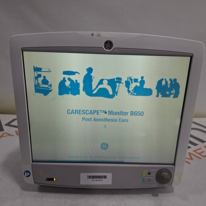 GE Healthcare GE Healthcare Carescape B650 Post Anesthesia Care Patient Monitor Patient Monitors reLink Medical