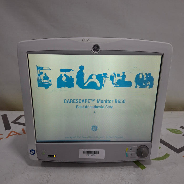 GE Healthcare GE Healthcare Carescape B650 Post Anesthesia Care Patient Monitor Patient Monitors reLink Medical