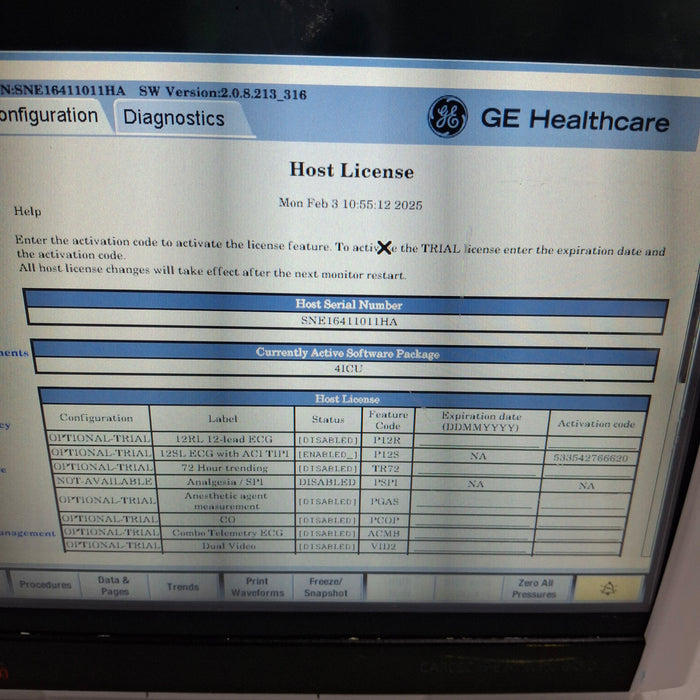 GE Healthcare GE Healthcare Carescape B450 Critical Care Patient Monitor Patient Monitors reLink Medical