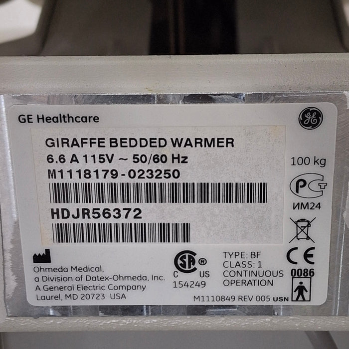 GE Healthcare GE Healthcare Giraffe IRES Infant Warmer Infant Warmers and Incubators reLink Medical