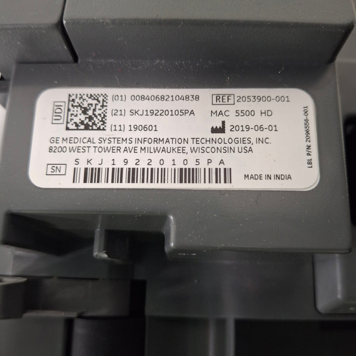 GE Healthcare MAC 5500 HD ECG without CAM Module