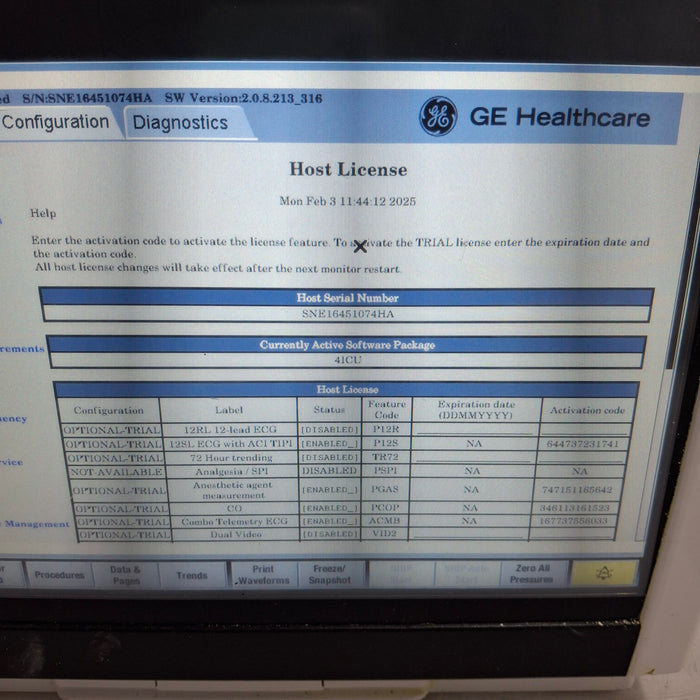 GE Healthcare GE Healthcare Carescape B450 Critical Care Patient Monitor Patient Monitors reLink Medical