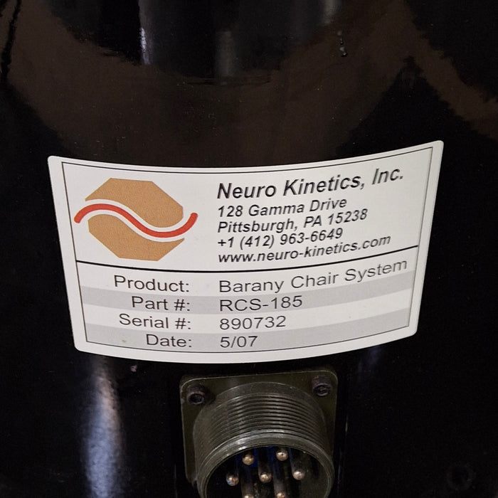 Neuro Kinetics Model RCS-185 Barany Chair System