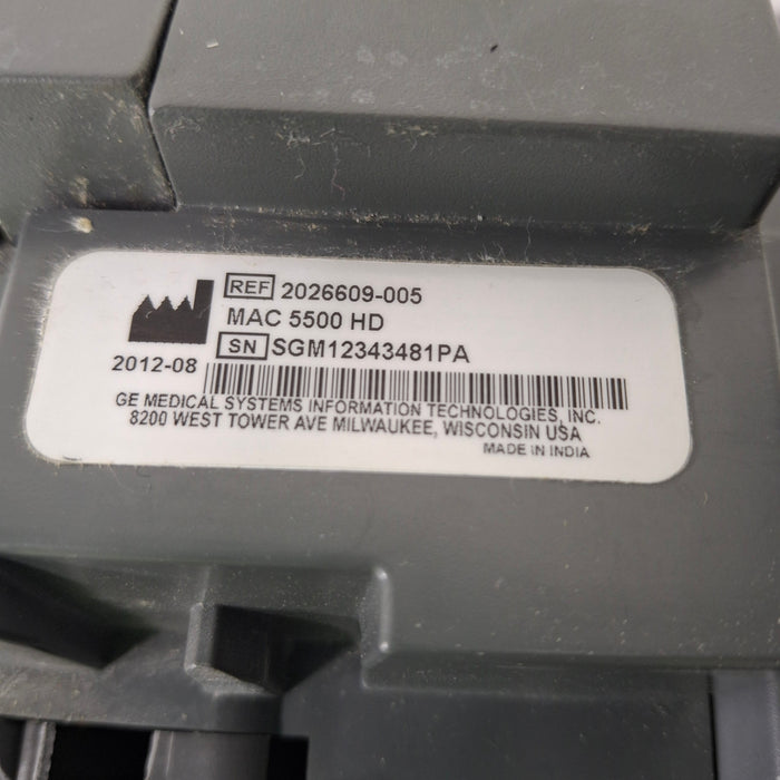 GE Healthcare MAC 5500 HD ECG without CAM Module