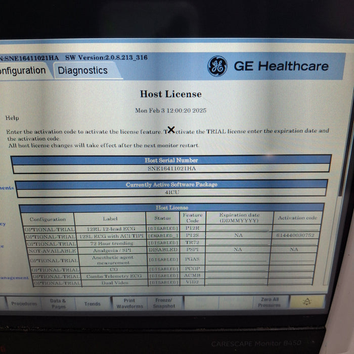 GE Healthcare GE Healthcare Carescape B450 Critical Care Patient Monitor Patient Monitors reLink Medical