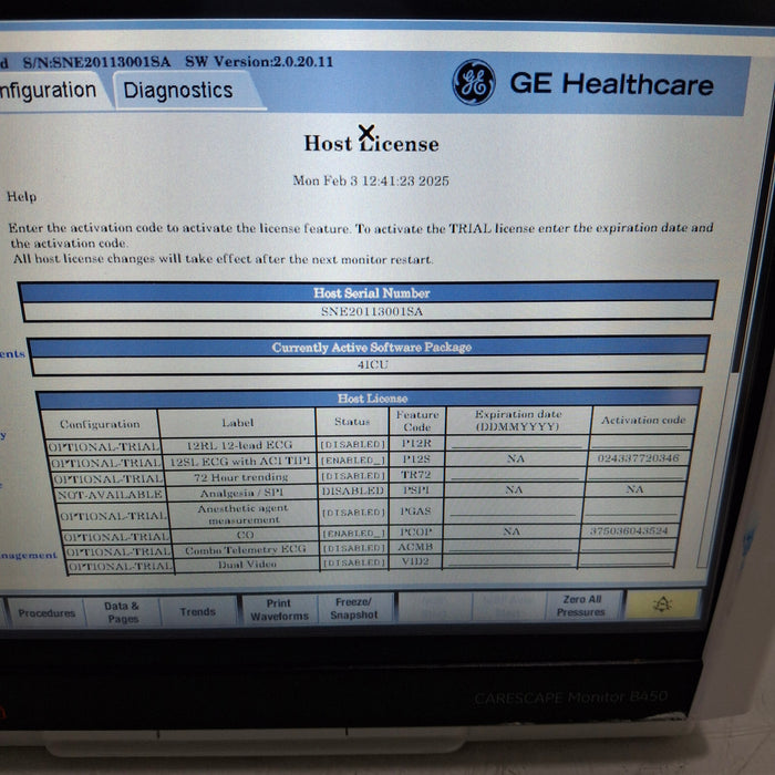 GE Healthcare GE Healthcare Carescape B450 Critical Care Patient Monitor Patient Monitors reLink Medical