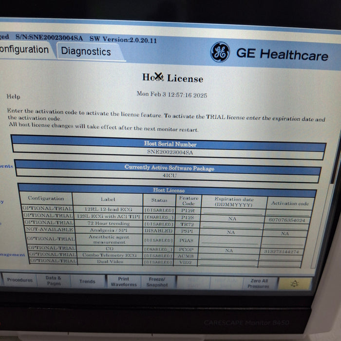 GE Healthcare GE Healthcare Carescape B450 Critical Care Patient Monitor Patient Monitors reLink Medical