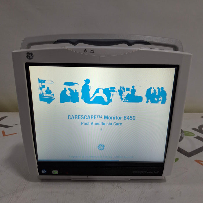 GE Healthcare GE Healthcare Carescape B450 Post Anesthesia Care Patient Monitor Patient Monitors reLink Medical