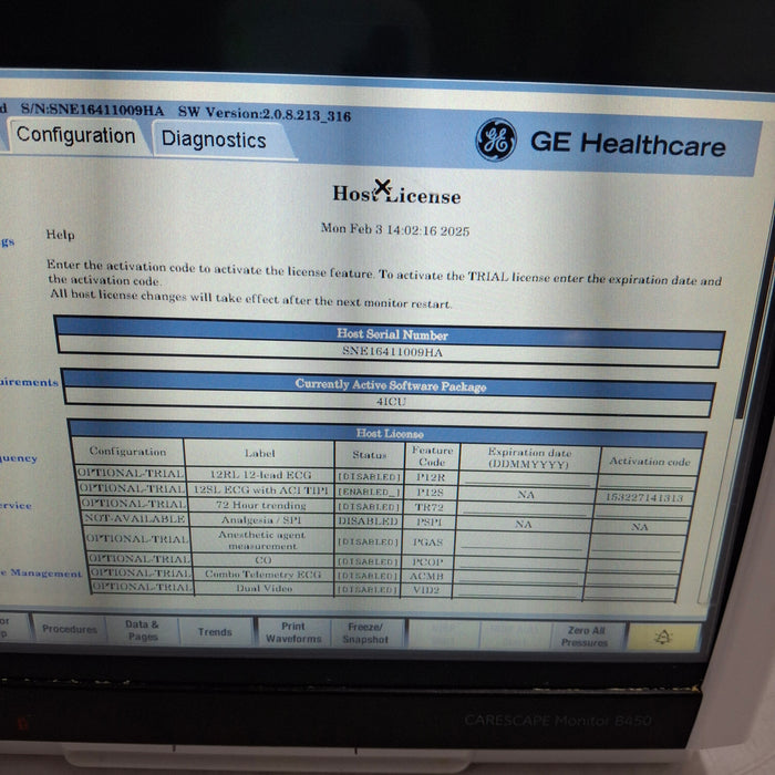 GE Healthcare GE Healthcare Carescape B450 Critical Care Patient Monitor Patient Monitors reLink Medical