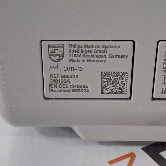 Philips Intellivue MP5 - ECG, OxiMax SpO2, NIBP Patient Monitor