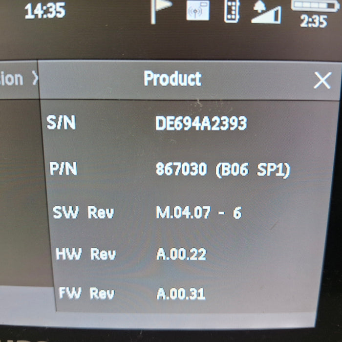 Philips IntelliVue X3 - Fast SpO2 Transport Patient Monitor