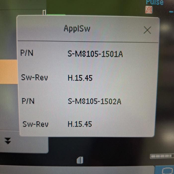 Philips Intellivue MP5 - ECG, OxiMax SpO2, NIBP Patient Monitor