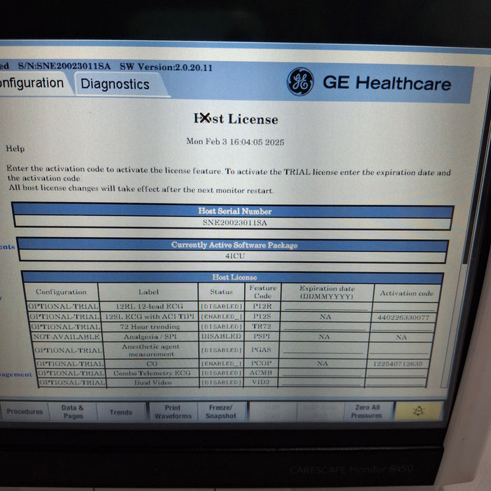 GE Healthcare GE Healthcare Carescape B450 Critical Care Patient Monitor Patient Monitors reLink Medical