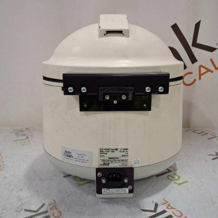 Clay Adams 420352 Sero-fuge 2002 2-Speed Centrifuge