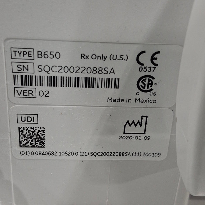 GE Healthcare Carescape B650 Critical Care Patient Monitor