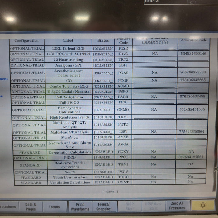 GE Healthcare Carescape B650 Patient Monitor