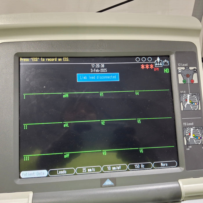 GE Healthcare MAC 5500 HD ECG with CAM Module